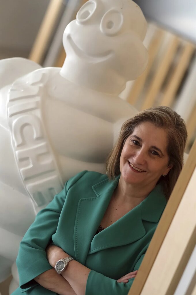Mª Paz Robina, CEO de Michelin España: «En 20 años, las ruedas asiáticas han multiplicado su cuota por ocho. Europa debe proteger su industria»