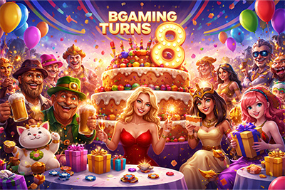 BGaming Marks 8 Years of Creativity and Innovation