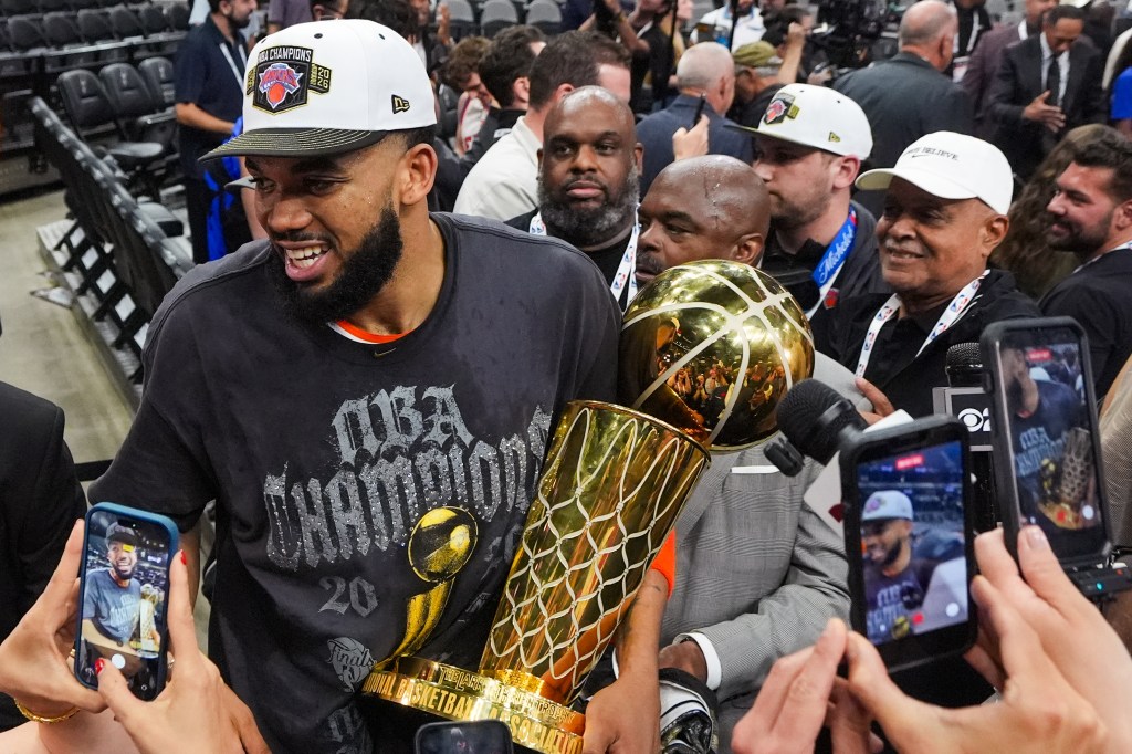 Scenes from the aftermath of the Knicks’ first title in 53 years