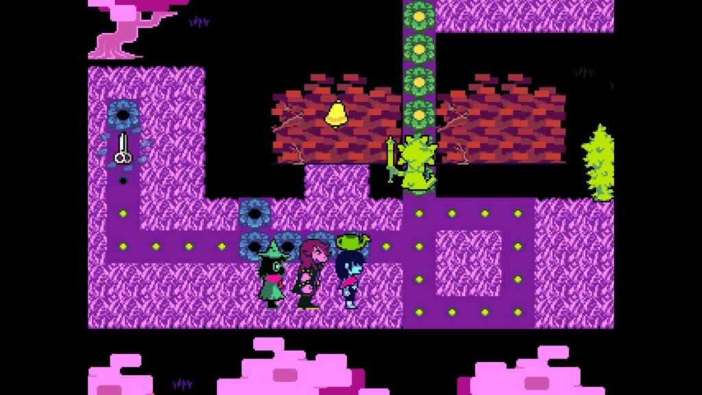 How to Move Floradinn Out of the Way in Deltarune