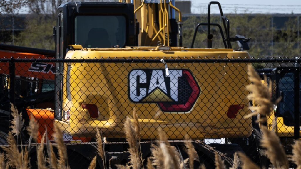 Stocks making the biggest moves midday: CAT, VRT, SOFI, AMD