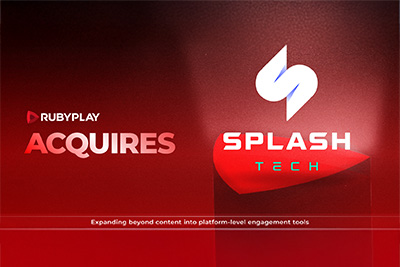 RubyPlay amplía su oferta con la compra de Splash Tech