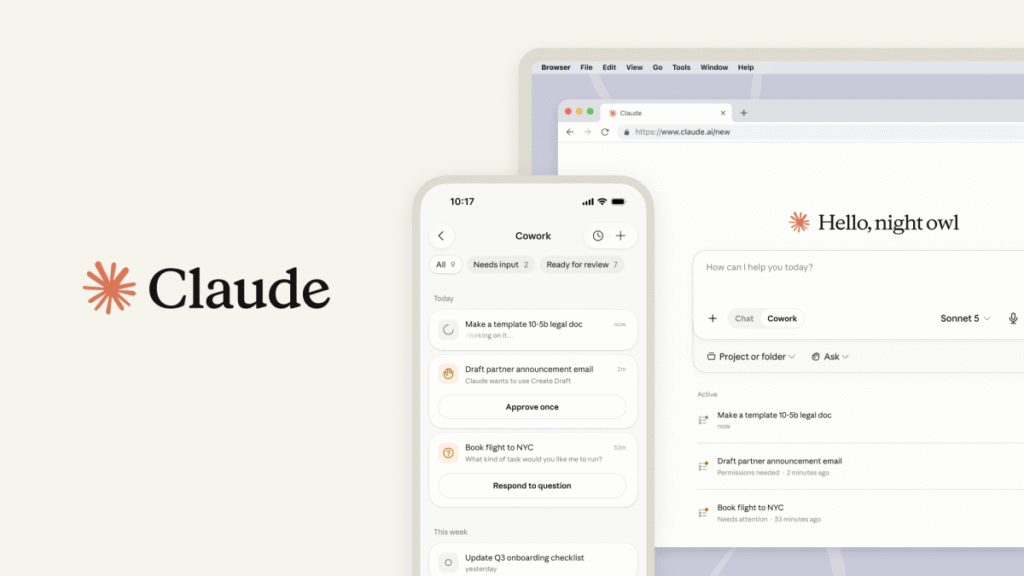 Claude Cowork expands to mobile and web