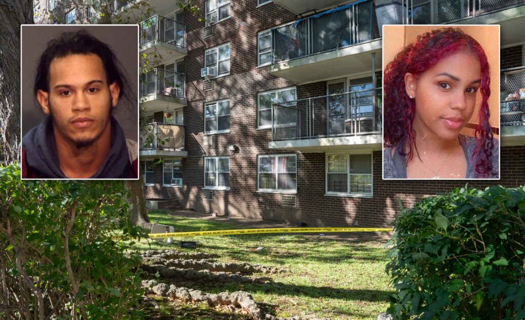 Boyfriend wanted for murder of Bronx mom pushed off 15th-floor balcony with baby in arms
