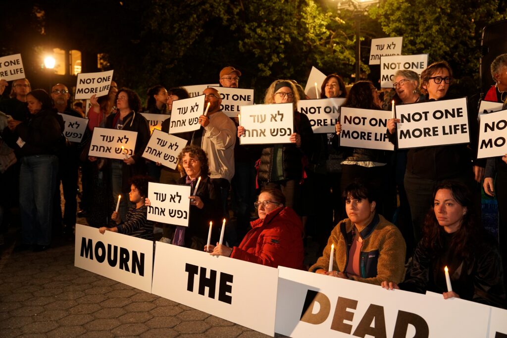 Pro-Palestinian protesters throw NYC vigil for victims of Oct. 7 Hamas attack into chaos